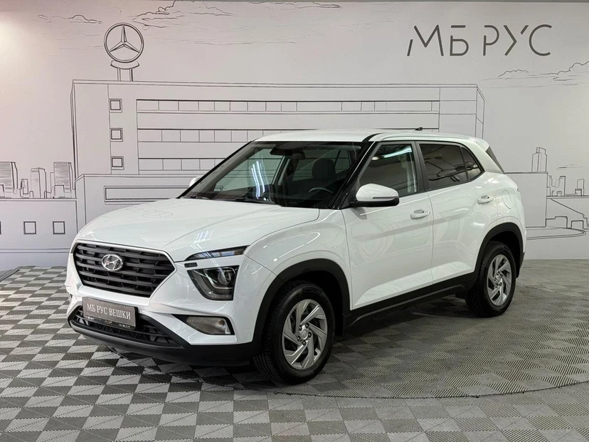 Hyundai Creta II поколение 1.6 AT (123 л.с.) Classic Белый 2022 с пробегом 74 371 км