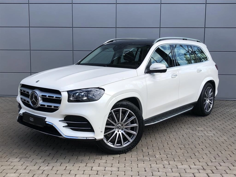 Автомобиль Mercedes-Benz GLS II поколение (X167) 400 2.9d AT 4Matic (330 л.с.) Luxury Белый 2022