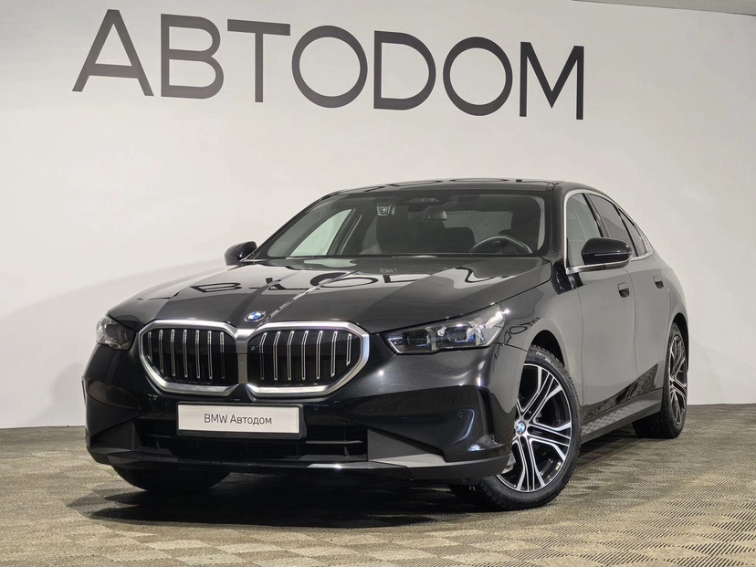 Автомобиль BMW 5 серии VIII поколение (G60) 2.0 AT (208 л.с.) Base Чёрный 2023 с пробегом 27 578 км