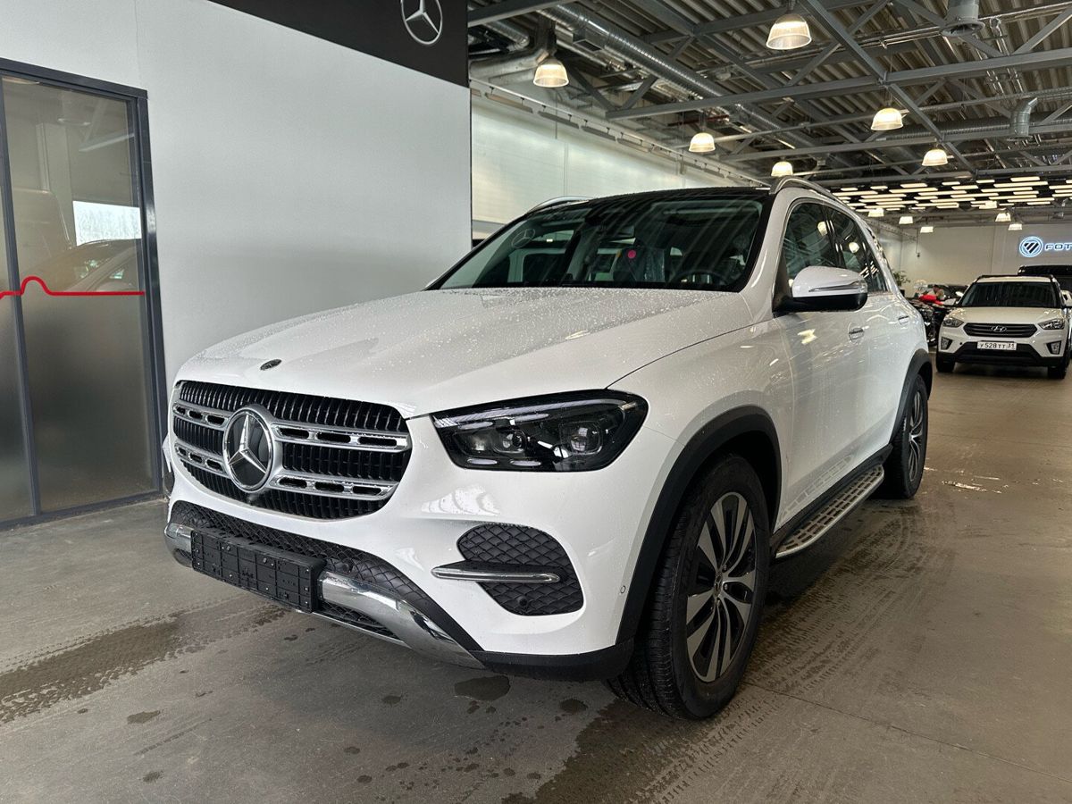 Mercedes-Benz GLE II (V167) [рестайлинг] 300 2.0d AT 4Matic (269 л.с.) Premium Белый 2025 с пробегом 26 км