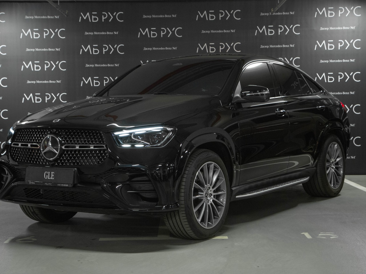 Mercedes-Benz GLE coupe II (C167) [рестайлинг] 3.0 AT 4Matic (380 л.с.) Base Чёрный 2025 