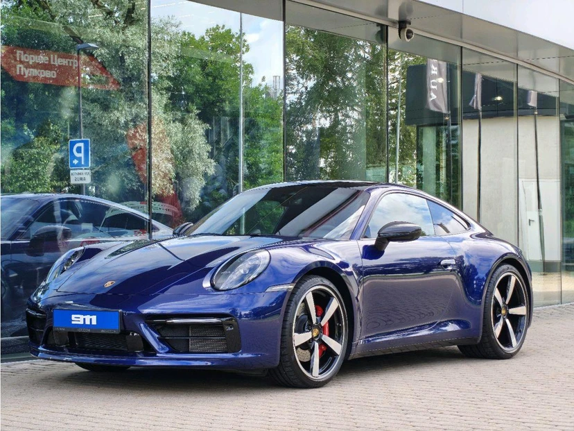Porsche 911 VIII поколение (992) Carrera 4S 3.0 AMT 4WD (450 л.с.) Carrera 4S Синий 2021 с пробегом 16 175 км