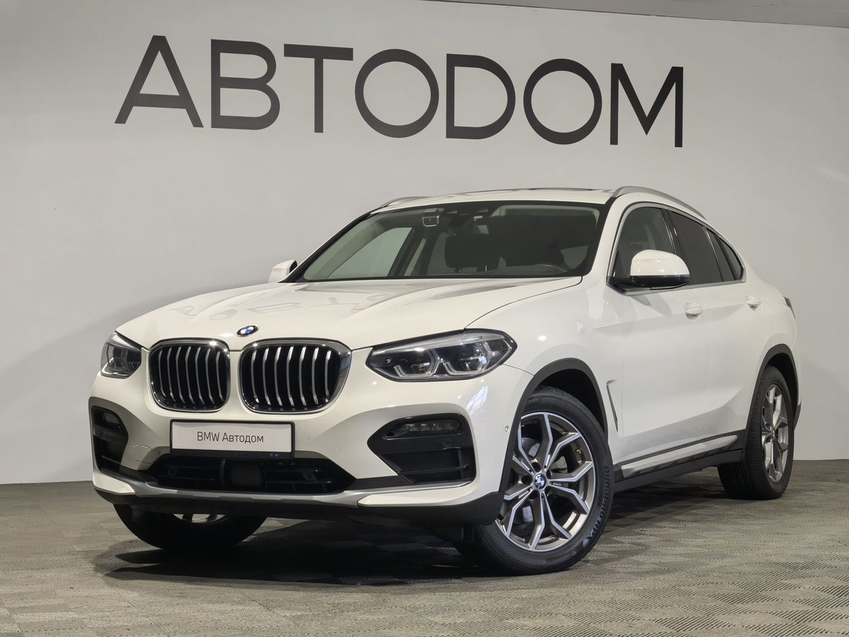 BMW X4 II поколение (G02) 2.0 AT 4WD (184 л.с.) Lifestyle Белый 2019 с пробегом 58 548 км