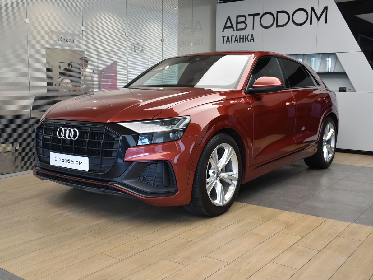 Audi Q8 I поколение (4M) 3.0d AT 4WD (249 л.с.) Sport Красный 2020 с пробегом 94 820 км