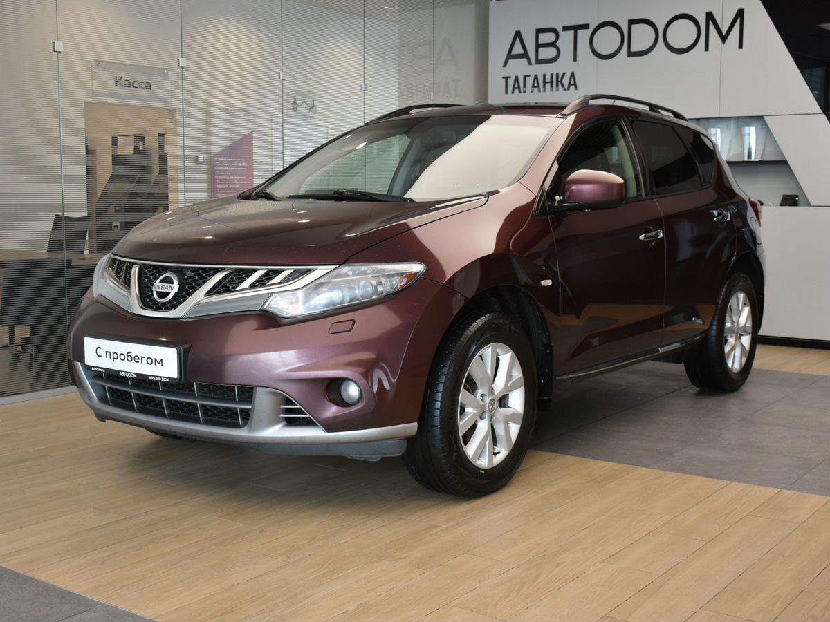 Nissan Murano II (Z51) [2-й рестайлинг] 3.5 CVT 4WD (249 л.с.) SE Красный 2015 с пробегом 370 000 км