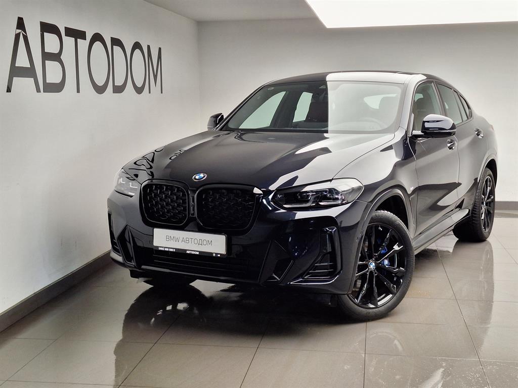 Автомобиль BMW X4 II (G02) [рестайлинг] 2.0 AT 4WD (245 л.с.) M Sport Plus Чёрный 2024 