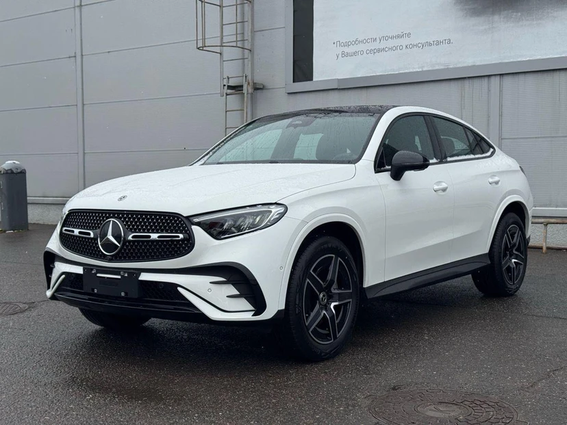 Автомобиль Mercedes-Benz GLC coupe II поколение (C254) 2.0 AT 4Matic (204 л.с.) Base Белый 2025 с пробегом 20 км