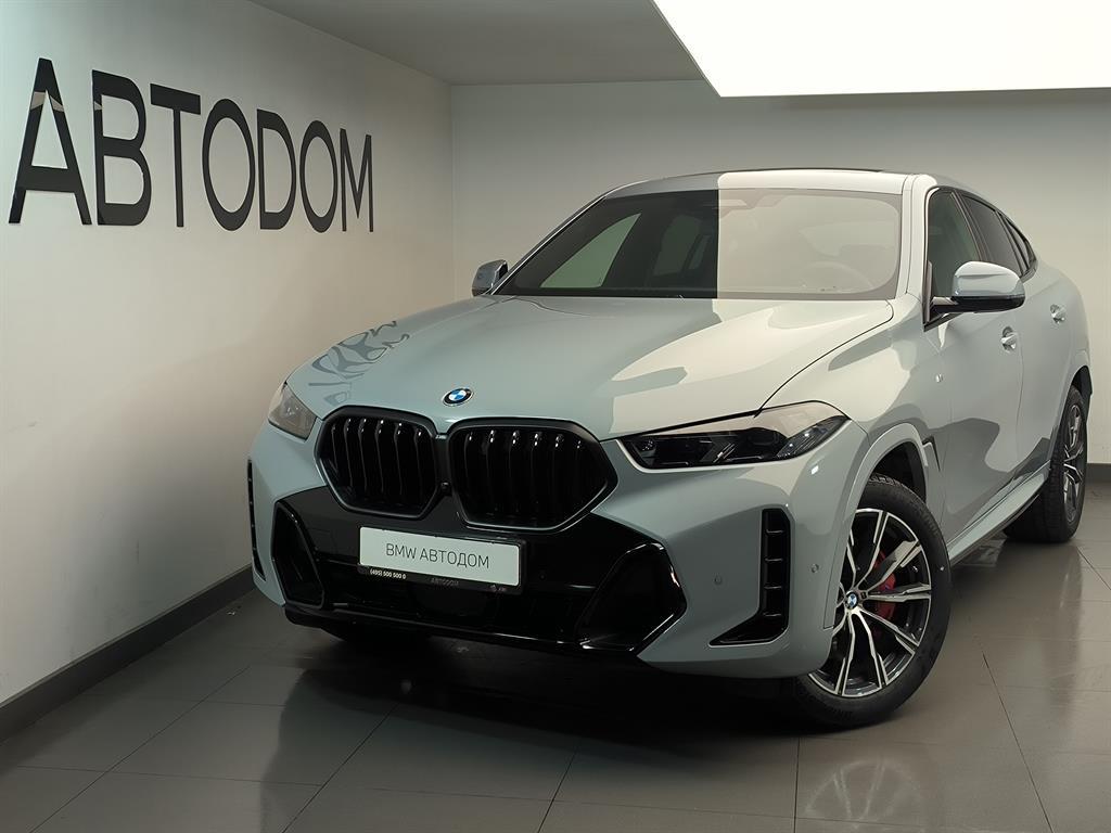 Автомобиль BMW X6 III (G06) [рестайлинг] 3.0d AT 4WD (298 л.с.) Base Серый 2025 