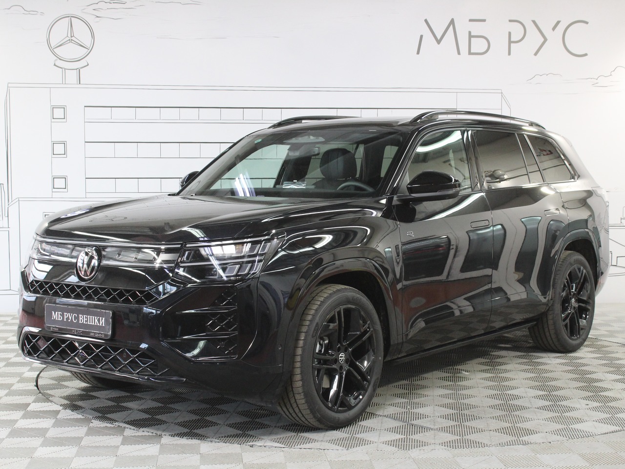 Volkswagen Teramont II поколение (China Market) 2.0 AMT 4WD (272 л.с.) Peak Чёрный 2026 