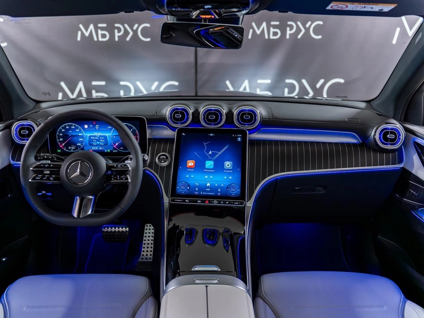 Автомобиль Mercedes-Benz GLC II поколение (X254) 2.0d AT 4Matic (197 л.с.) Base Чёрный 2025