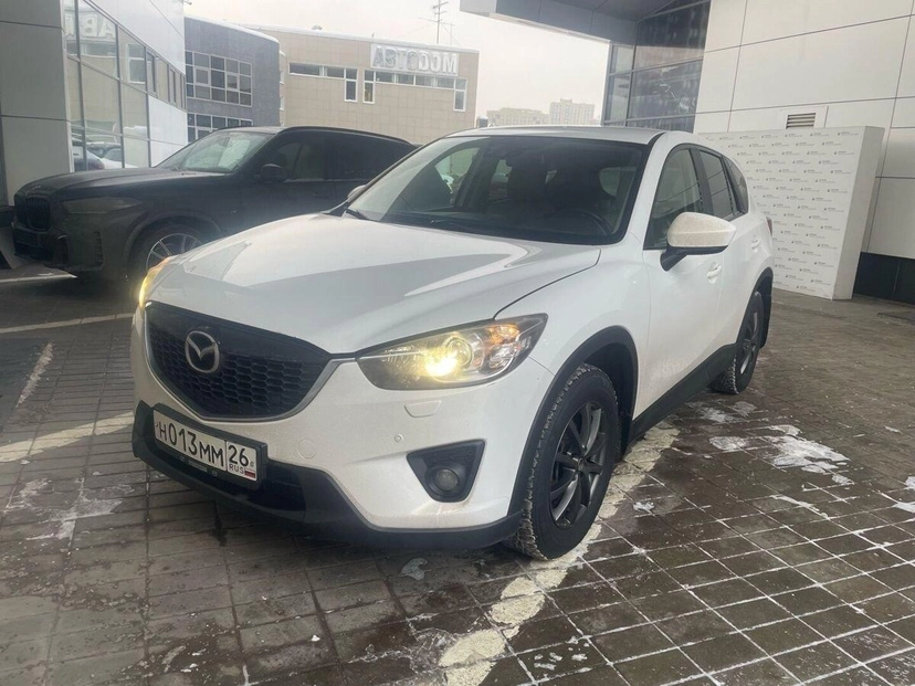 Автомобиль Mazda CX-5 I поколение 2.5 AT 4WD (192 л.с.) Supreme Белый 2013 с пробегом 106 342 км