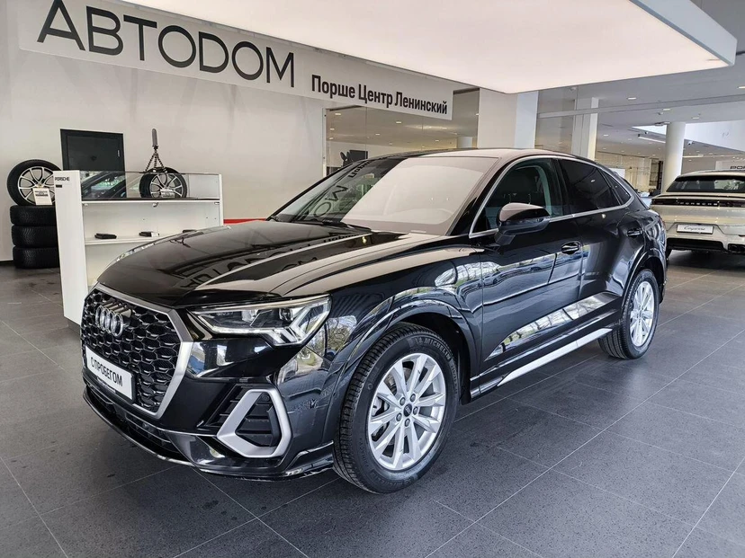 Audi Q3 Sportback I поколение (F3) 2.0 AMT 4WD (180 л.с.) Sport Чёрный 2020 с пробегом 39 692 км