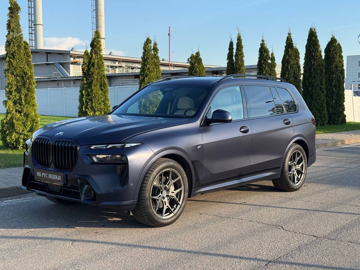 BMW X7 I (G07) [рестайлинг] 3.0d AT 4WD (340 л.с.) M Sport Pro Синий 2022 с пробегом 71 135 км