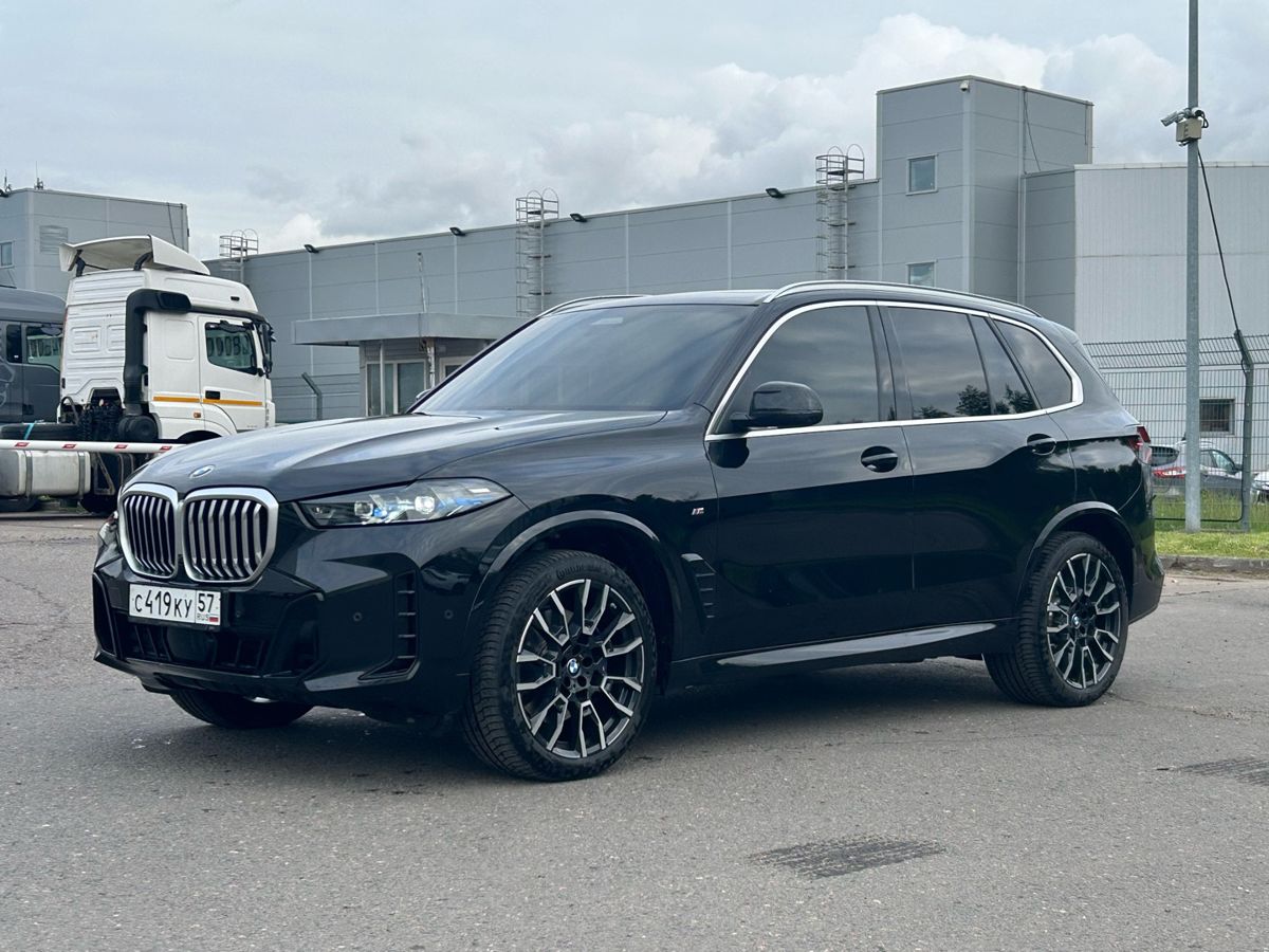 BMW X5 IV (G05) [рестайлинг] 3.0d AT 4WD (286 л.с.) M Sport Чёрный 2023 с пробегом 32 000 км