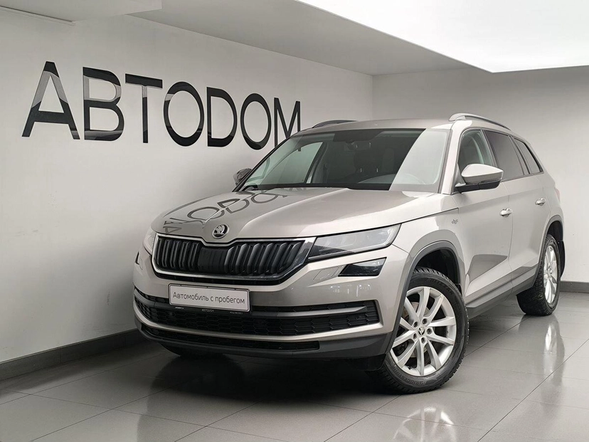 Автомобиль Skoda Kodiaq I поколение 2.0d AMT 4WD (150 л.с.) Hockey Edition Коричневый 2020 с пробегом 79 593 км