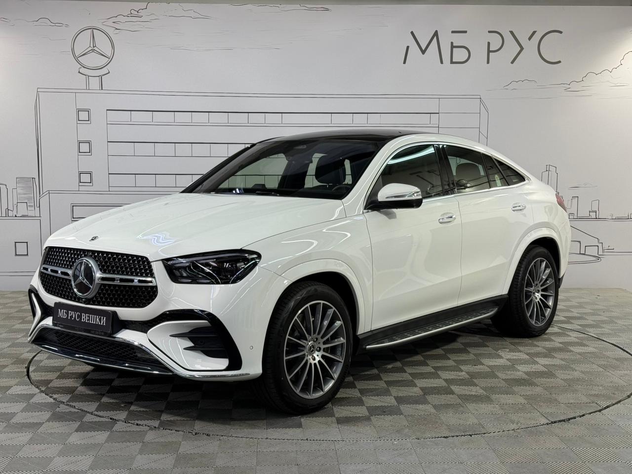 Mercedes-Benz GLE coupe II (C167) [рестайлинг] 3.0d AT 4Matic (367 л.с.) 450 d 4MATIC Белый 2025 