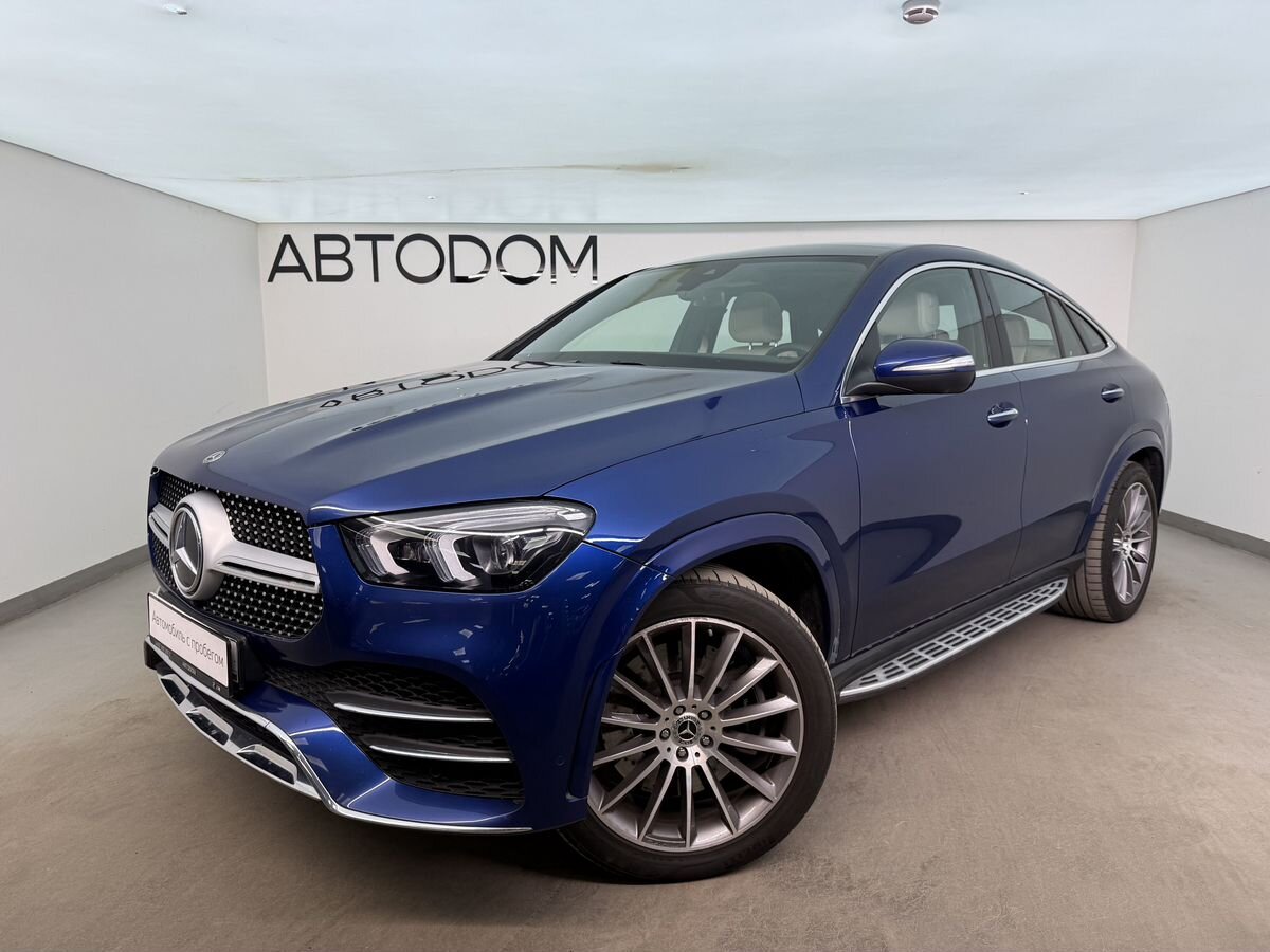 Mercedes-Benz GLE coupe II поколение (C167) 350 2.9d AT 4Matic (249 л.с.) Base Синий 2021 с пробегом 108 098 км
