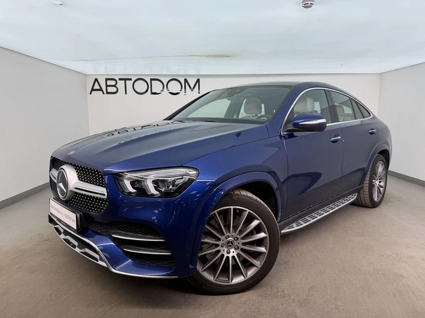 Mercedes-Benz GLE coupe II поколение (C167) 350 2.9d AT 4Matic (249 л.с.) Base Синий 2021 с пробегом 108 098 км