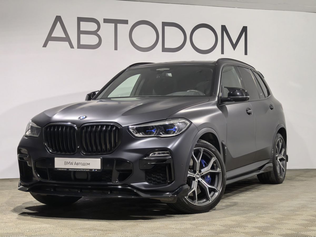 BMW X5 IV поколение (G05) 3.0d AT 4WD (400 л.с.) M Special Синий 2020 с пробегом 87 031 км