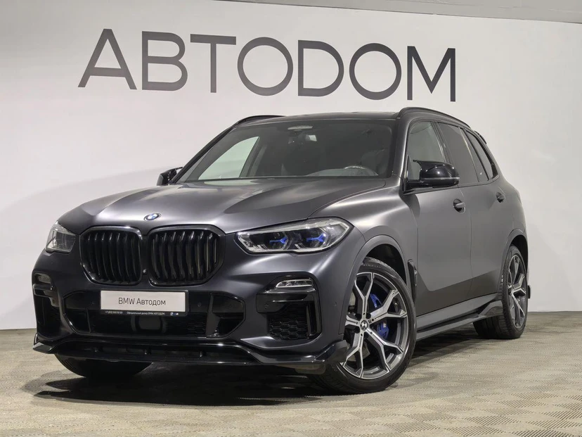 BMW X5 IV поколение (G05) 3.0d AT 4WD (400 л.с.) M Special Синий 2020 с пробегом 87 031 км