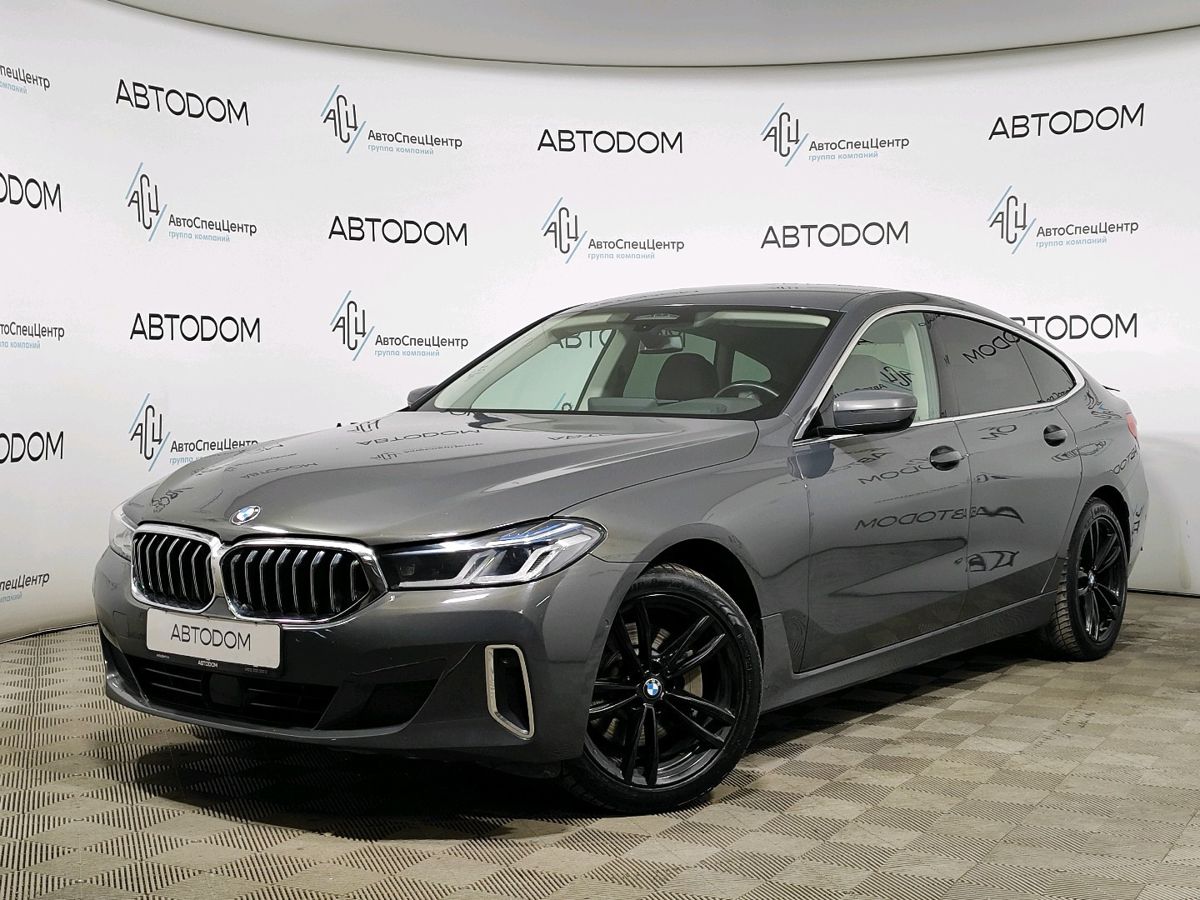 Автомобиль BMW 6 серии IV (G32) [рестайлинг] 630 3.0d AT 4WD (249 л.с.) Luxury Серый 2021 с пробегом 120 866 км