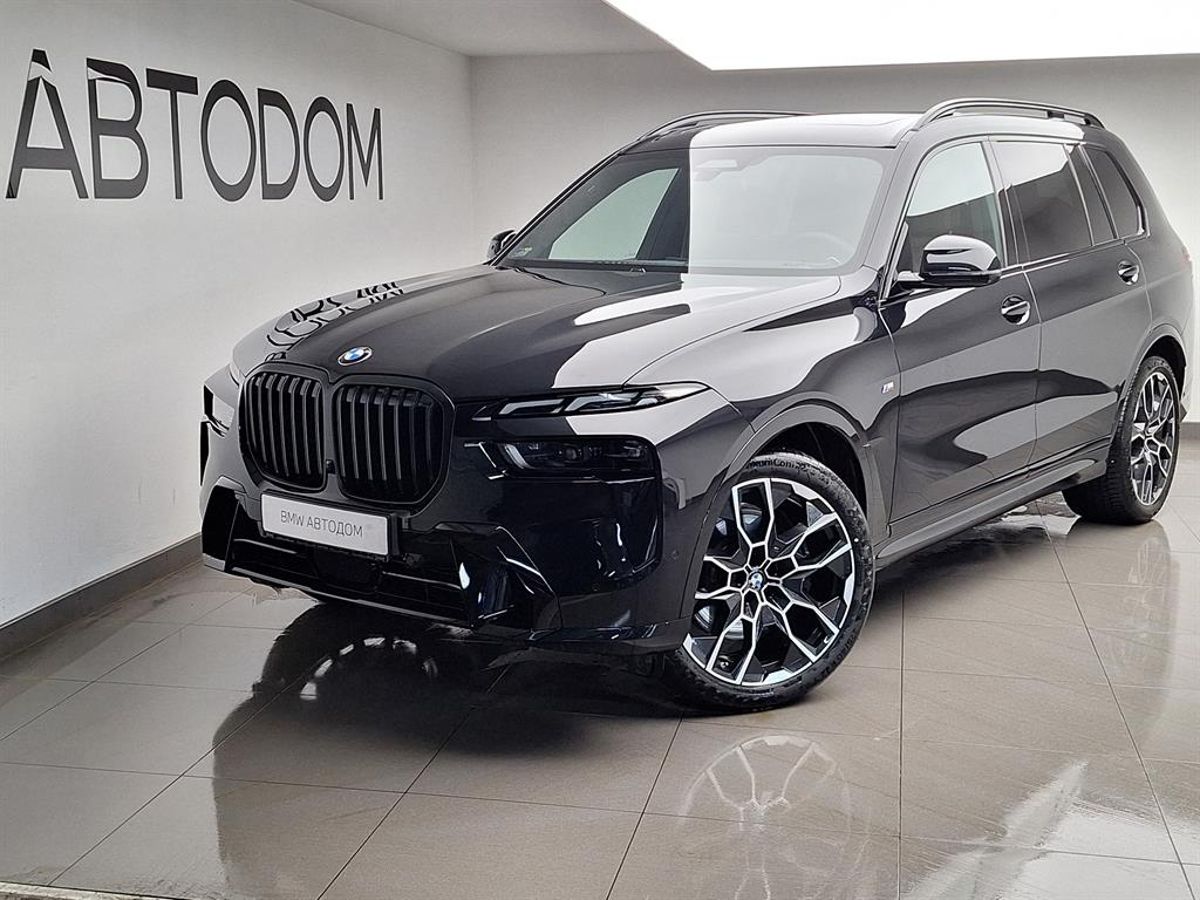 BMW X7 I (G07) [рестайлинг] 3.0d AT 4WD (340 л.с.) M Sport Pro Чёрный 2025 
