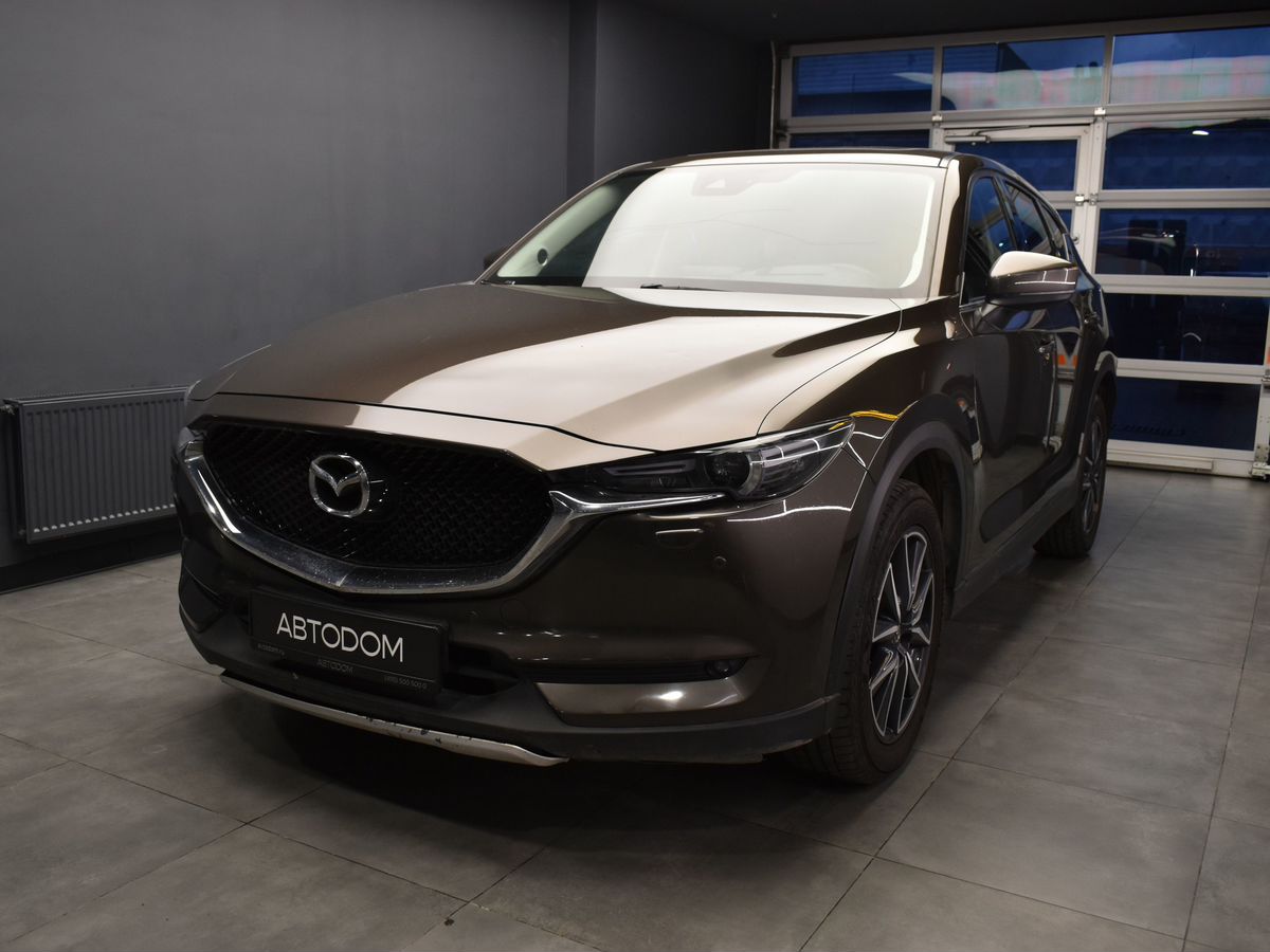 Mazda CX-5 II поколение 2.0 AT 4WD (150 л.с.) Supreme (Пакет 2) (2017-2020) Коричневый 2017 с пробегом 106 000 км