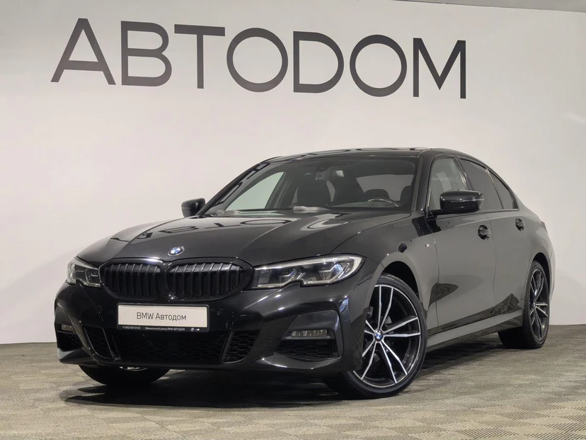 BMW 3 серии VII поколение (G20/G21/G28) 320 2.0d AT 4WD (190 л.с.) M Sport Edition 21 Чёрный 2021 с пробегом 47 803 км