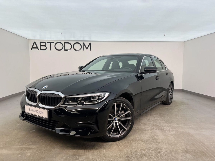 Автомобиль BMW 3 серии VII поколение (G20/G21/G28) 330 2.0 AT 4WD (258 л.с.) Luxury Line Чёрный 2021 с пробегом 47 946 км