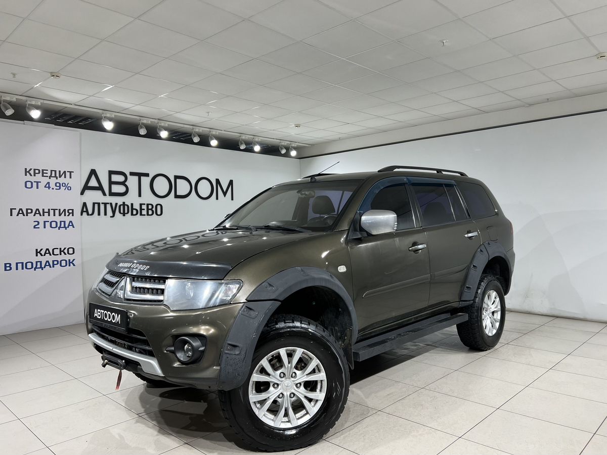 Mitsubishi Pajero Sport II [рестайлинг] 2.5d AT 4WD (178 л.с.) Intense Коричневый 2014 с пробегом 245 694 км