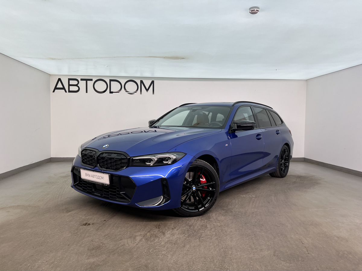 BMW 3 серии VII (G20/G21/G28) [рестайлинг] 3.0 AT 4WD (374 л.с.) M340i xDrive Синий 2023 с пробегом 29 509 км