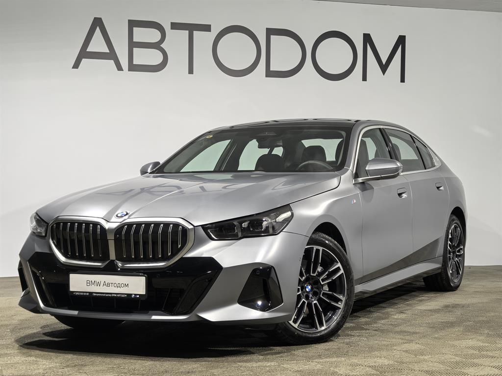 Автомобиль BMW 5 серии VIII поколение (G60) 2.0 AT 4WD (258 л.с.) M Sport Серый 2025 