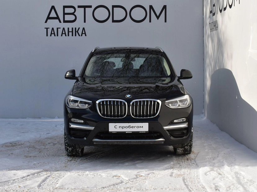 Автомобиль BMW X3 III поколение (G01) 2.0 AT 4WD (184 л.с.) Luxury Чёрный 2019 с пробегом 85 966 км