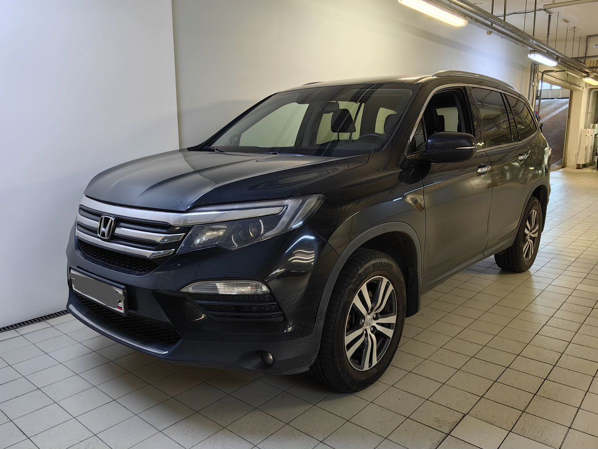 Honda Pilot III поколение 3.0 AT 4WD (249 л.с.) Lifestyle Чёрный 2017 с пробегом 128 601 км