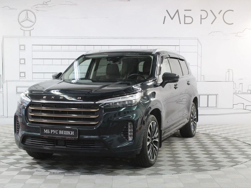 Автомобиль EXEED VX I поколение 2.0 AMT 4WD (249 л.с.) President LE Зелёный 2023 с пробегом 51 000 км