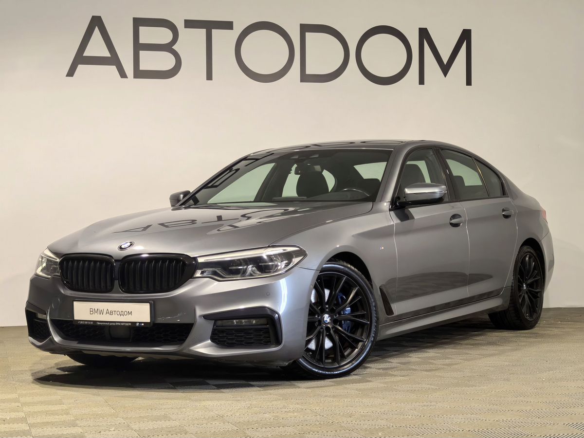 BMW 5 серии VII поколение (G30/G31) 530 2.0 AT 4WD (249 л.с.) M Sport Серый 2020 с пробегом 117 788 км