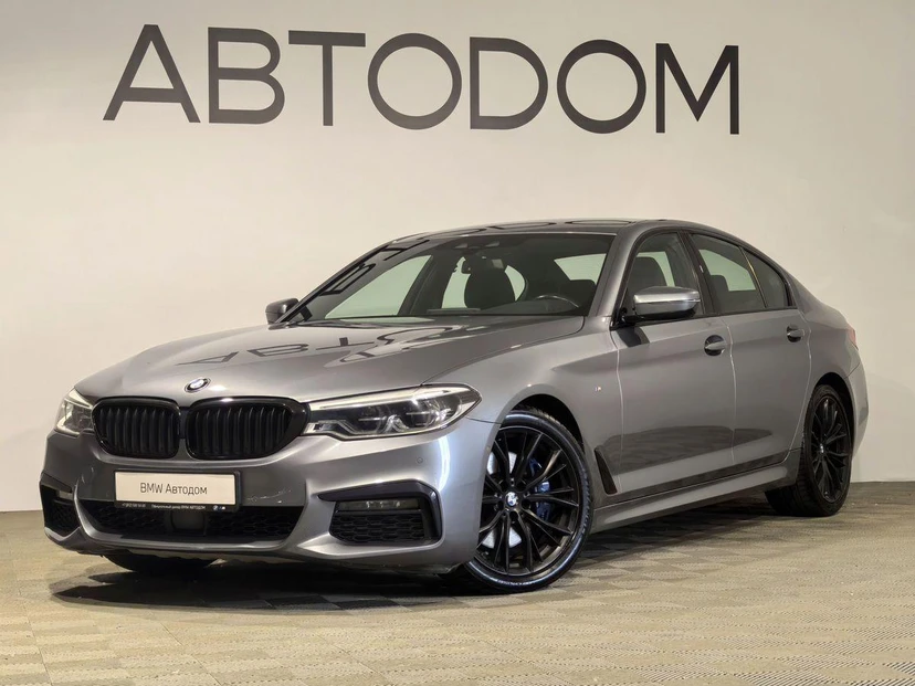 BMW 5 серии VII поколение (G30/G31) 530 2.0 AT 4WD (249 л.с.) M Sport Серый 2020 с пробегом 117 788 км