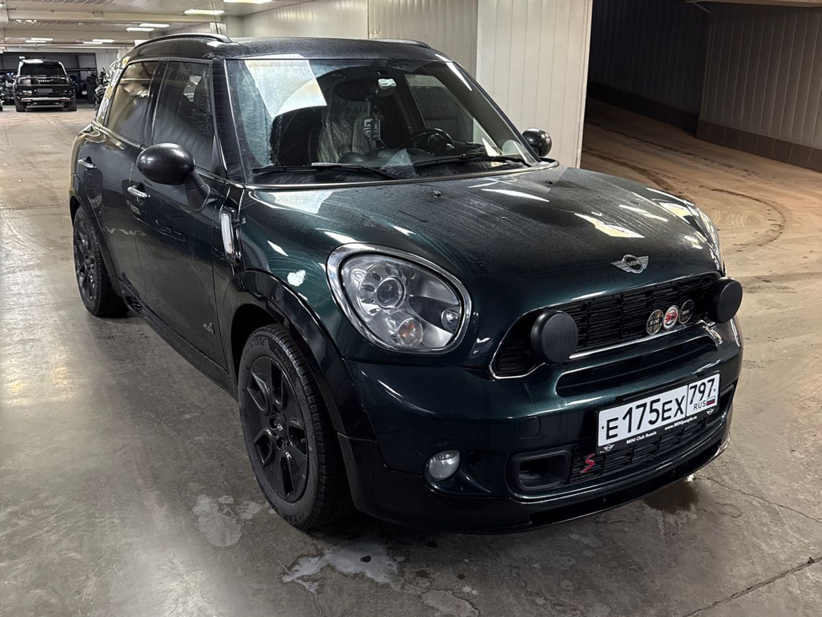 Автомобиль MINI Countryman I поколение (R60) Cooper S 1.6 AT 4WD (184 л.с.) Cooper S Зелёный 2011 с пробегом 152 316 км