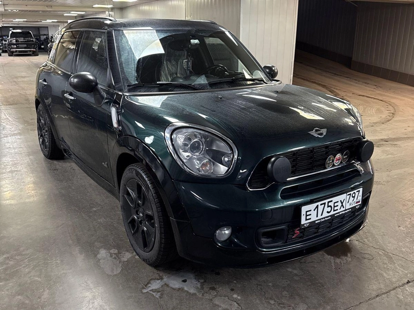 Автомобиль MINI Countryman I поколение (R60) Cooper S 1.6 AT 4WD (184 л.с.) Cooper S Зелёный 2011 с пробегом 152 316 км
