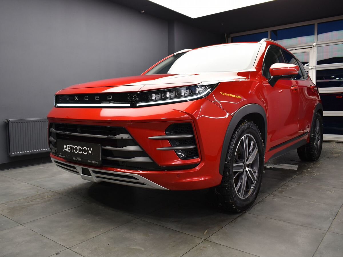 Автомобиль EXEED LX I [рестайлинг] 1.5 CVT (147 л.с.) Prestige Plus Красный 2022 с пробегом 70 323 км