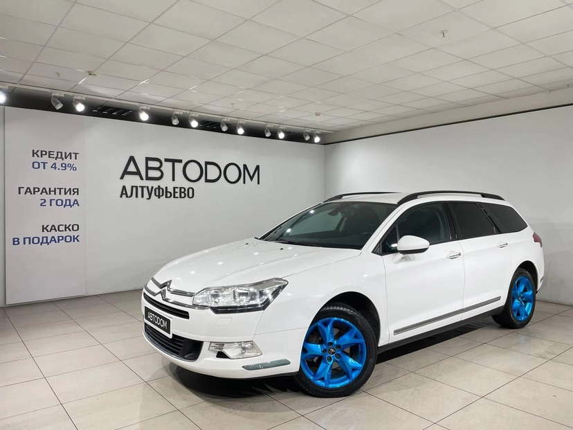 Автомобиль Citroen C5 II поколение 1.6 AT (150 л.с.) Base Белый 2014 с пробегом 131 628 км