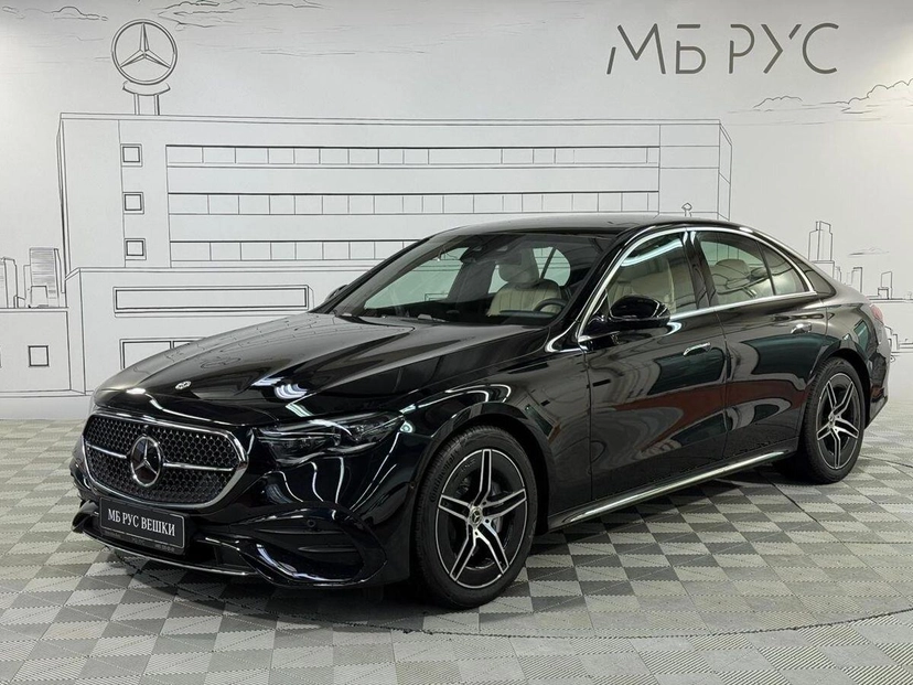 Автомобиль Mercedes-Benz E-Класс VI поколение (W214/S214) 2.0 AT 4Matic (258 л.с.) AMG Line Чёрный 2025 с пробегом 10 км