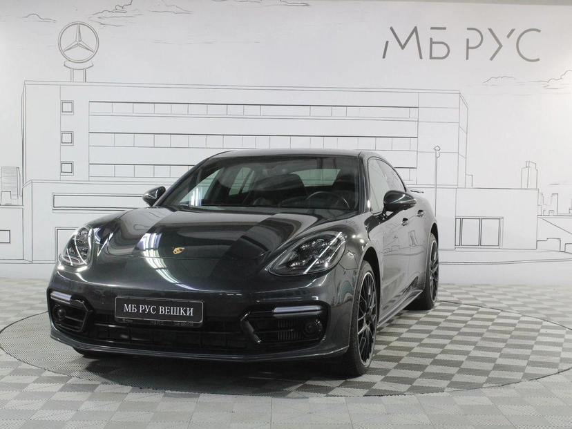 Автомобиль Porsche Panamera II поколение GTS 4.0 AMT 4WD (460 л.с.) GTS Серый 2019 с пробегом 66 000 км
