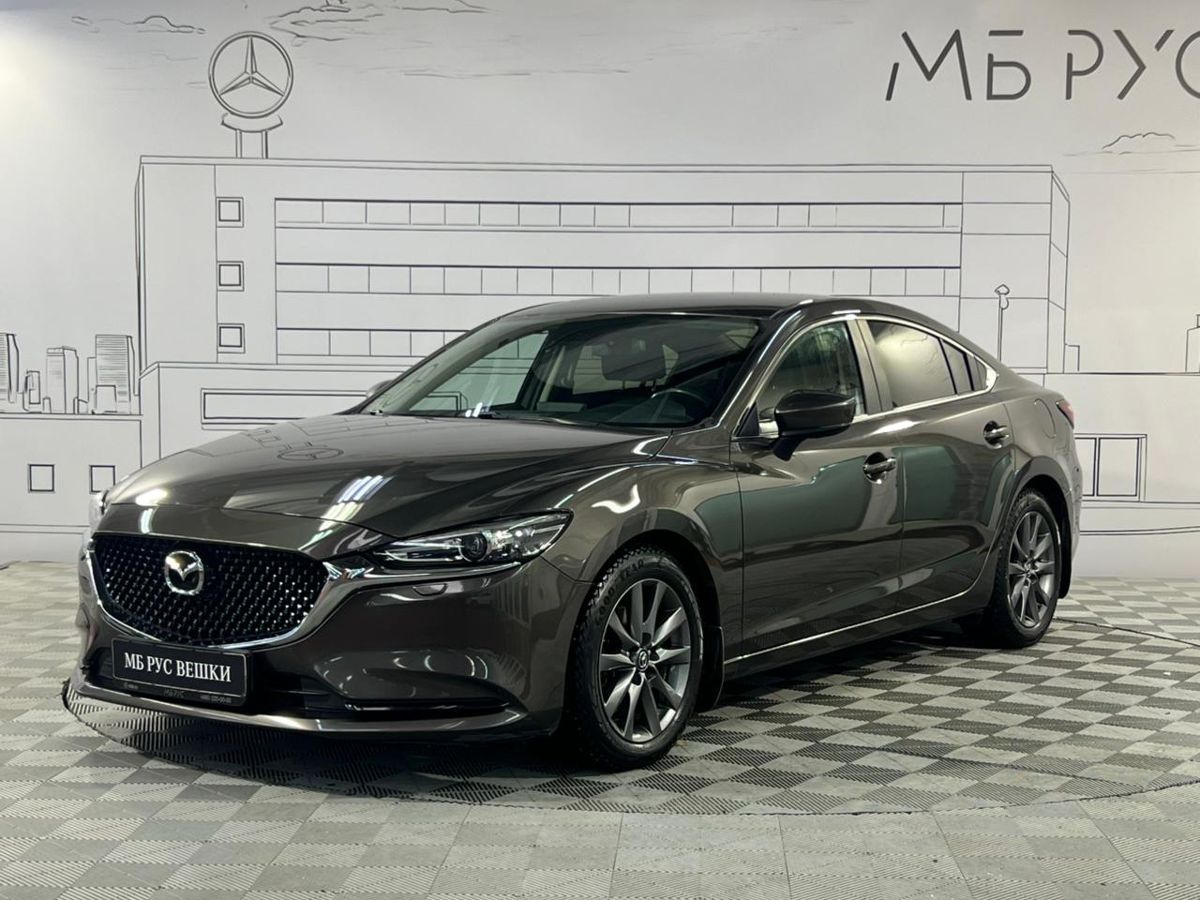 Автомобиль Mazda 6 III (GJ) [2-й рестайлинг] 2.5 AT (194 л.с.) Active Коричневый 2019 с пробегом 64 814 км