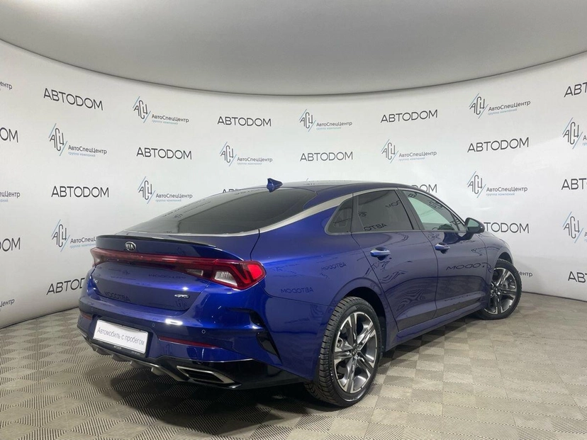 Автомобиль Kia K5 III поколение 2.5 AT (194 л.с.) GT Line Синий 2021 с пробегом 39 134 км