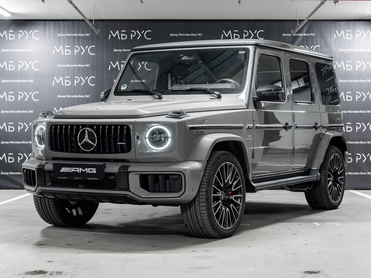 Автомобиль Mercedes-Benz G-Класс AMG II (W463) [рестайлинг] G 63 4.0 AT 4Matic (585 л.с.) AMG G 63 Серый 2026 