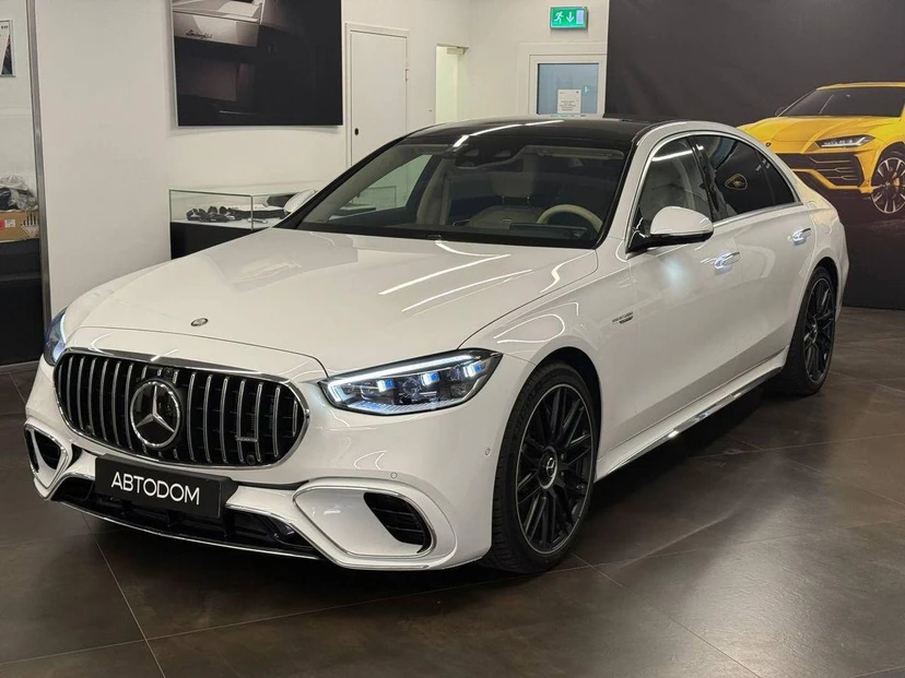Автомобиль Mercedes-Benz S-Класс AMG IV поколение (W223) 4.0hyb AT 4Matic (802 л.с.) AMG Белый 2024 с пробегом 1 365 км