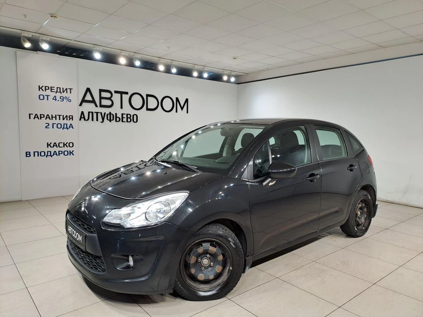 Citroen C3 II поколение 1.6 AT (120 л.с.) Base Чёрный 2010 с пробегом 166 800 км