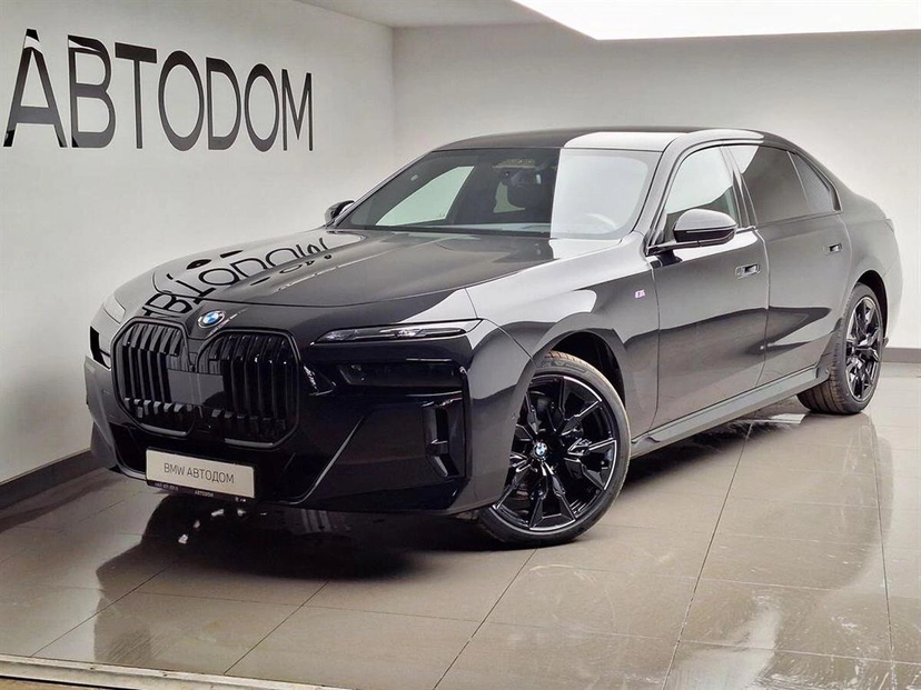 Автомобиль BMW 7 серии VII поколение (G70) 3.0d AT 4WD (286 л.с.) M Sport Pro Чёрный 2025
