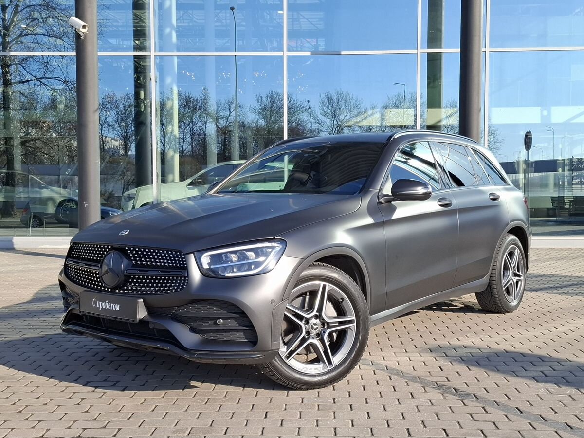 Автомобиль Mercedes-Benz GLC I (X253) [рестайлинг] 300 2.0d AT 4Matic (245 л.с.) Sport Серый 2020 с пробегом 76 760 км